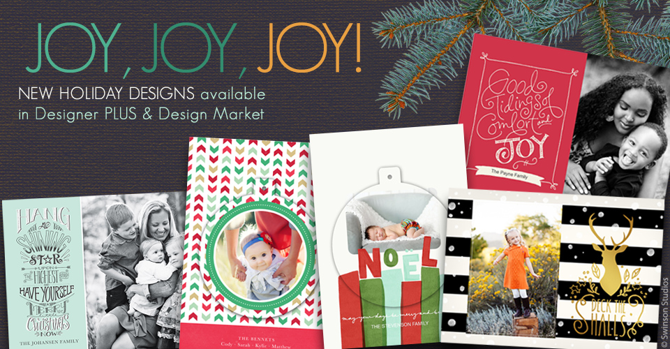 New Holiday Templates for Design Market