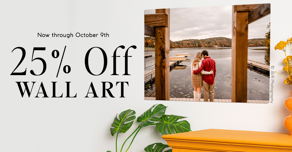 25% off Wall Art through October 9, 2024