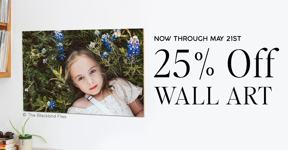 25% off Wall Art through May 21, 2025