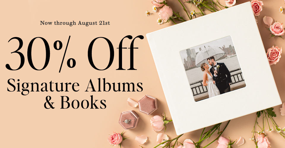 30% off Miller's Signature Albums & Signature Books through August 21, 2024.